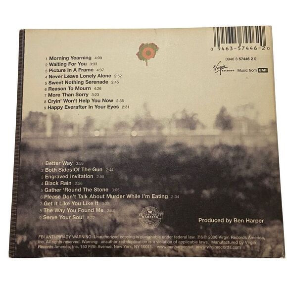 Ben Harper - Both Sides Of The Gun [2CD Promo] 2006 - Picture 2 of 7